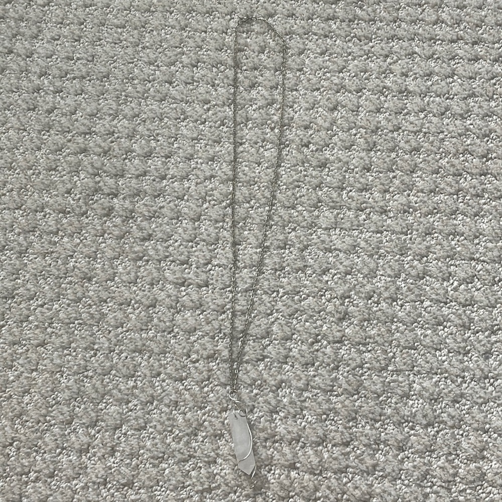 White Quartz Necklace
